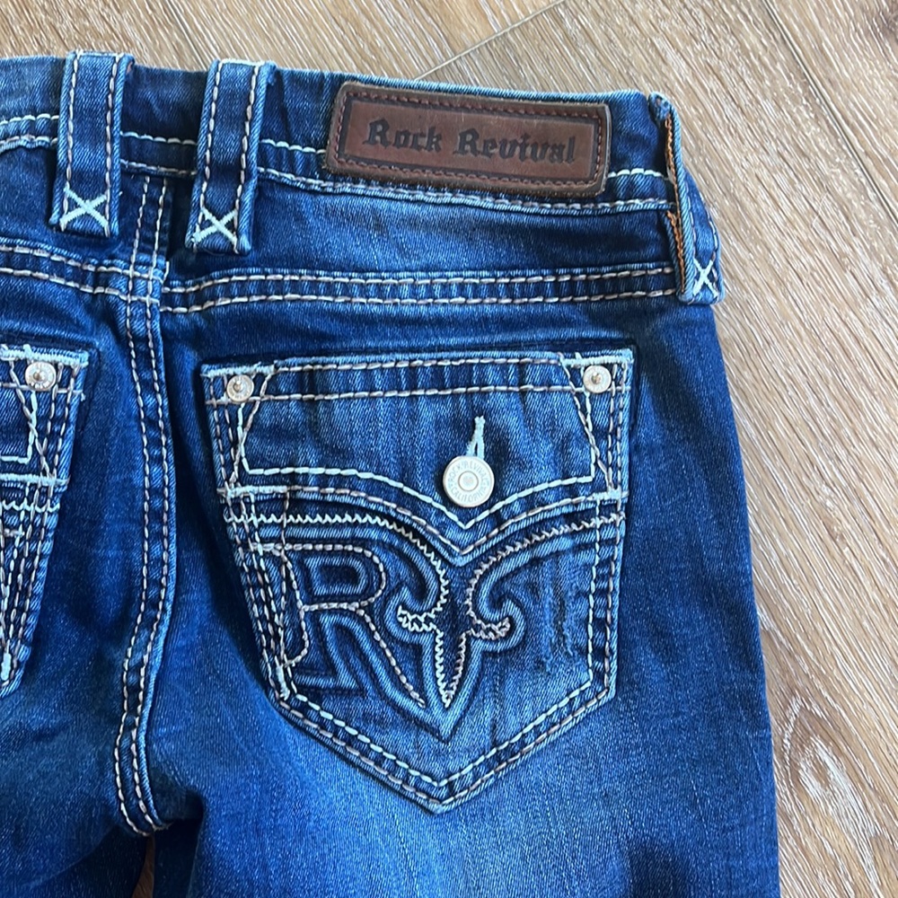 ROCK REVIVAL Martia Ankle Skinny Jeans - Picture 3 of 10